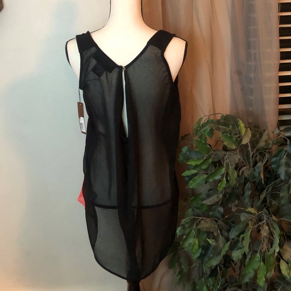 NWT Kardashian Kollection Asymetrical Tank Top - Picture 3 of 5